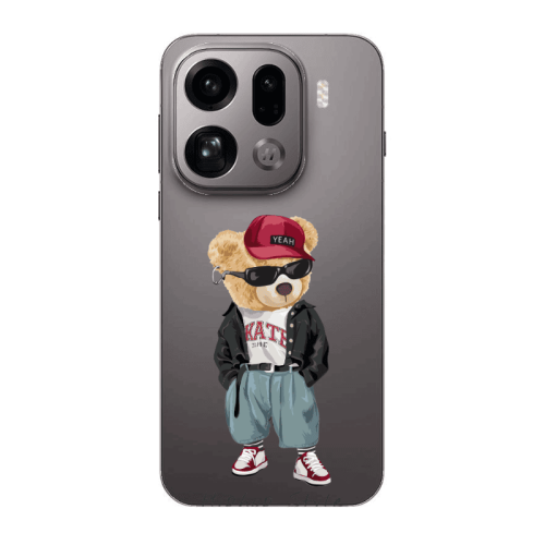 Oppo Find X9 Pro Hip hop style Transparent Silicone TPU Θήκη